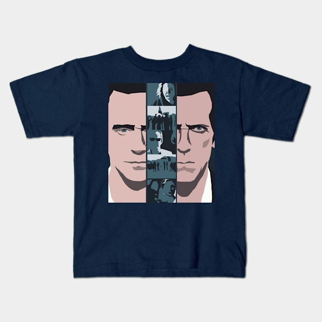 THE NIGHT MANAGER Kids T-Shirt by k4k7uz